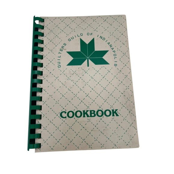 Quilters Guild Of Indianapolis Cookbook 1993 Spiral-Bound 207 Pages Recipes - Picture 1 of 9
